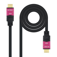 CABLE HDMI V2.0 4K 60HZ 18GBPS CON REPETIDOR AM-AM NEGRO 15M NANOCABLE 10.15.3715