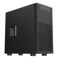 CAJA MICRO-ATX UNYKA AERO C15 (FUENTE 500) BLACK TYPEC UK52015