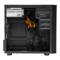 CAJA MICRO-ATX UNYKA AERO C15 (FUENTE 500) BLACK TYPEC UK52015