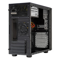 CAJA MICRO-ATX UNYKA AERO C15 (FUENTE 500) BLACK TYPEC UK52015