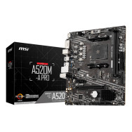 MSI A520M PRO  (AM4) 2DDR4 4SATA 6Usb mATX