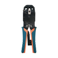 TENAZA METALICA DE CRIMPAR RJ10RJ11RJ12RJ45 DE CARRACA NANOCABLE 10.31.0102