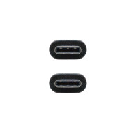 CABLE USB 3.1 GEN2 10GBPS 3A TIPO USB-CM-USB-CM NEGRO 1M NANOCABLE 10.01.4101