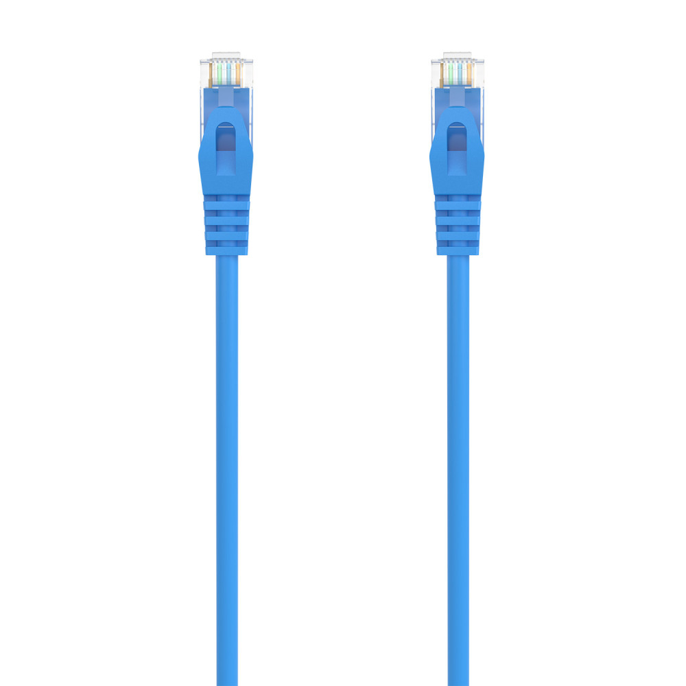 CABLE RED LATIGUI. RJ45 LSZH CAT.6A 500 MHZ UTP AWG24 AZUL 25CM AISENS A145-0570