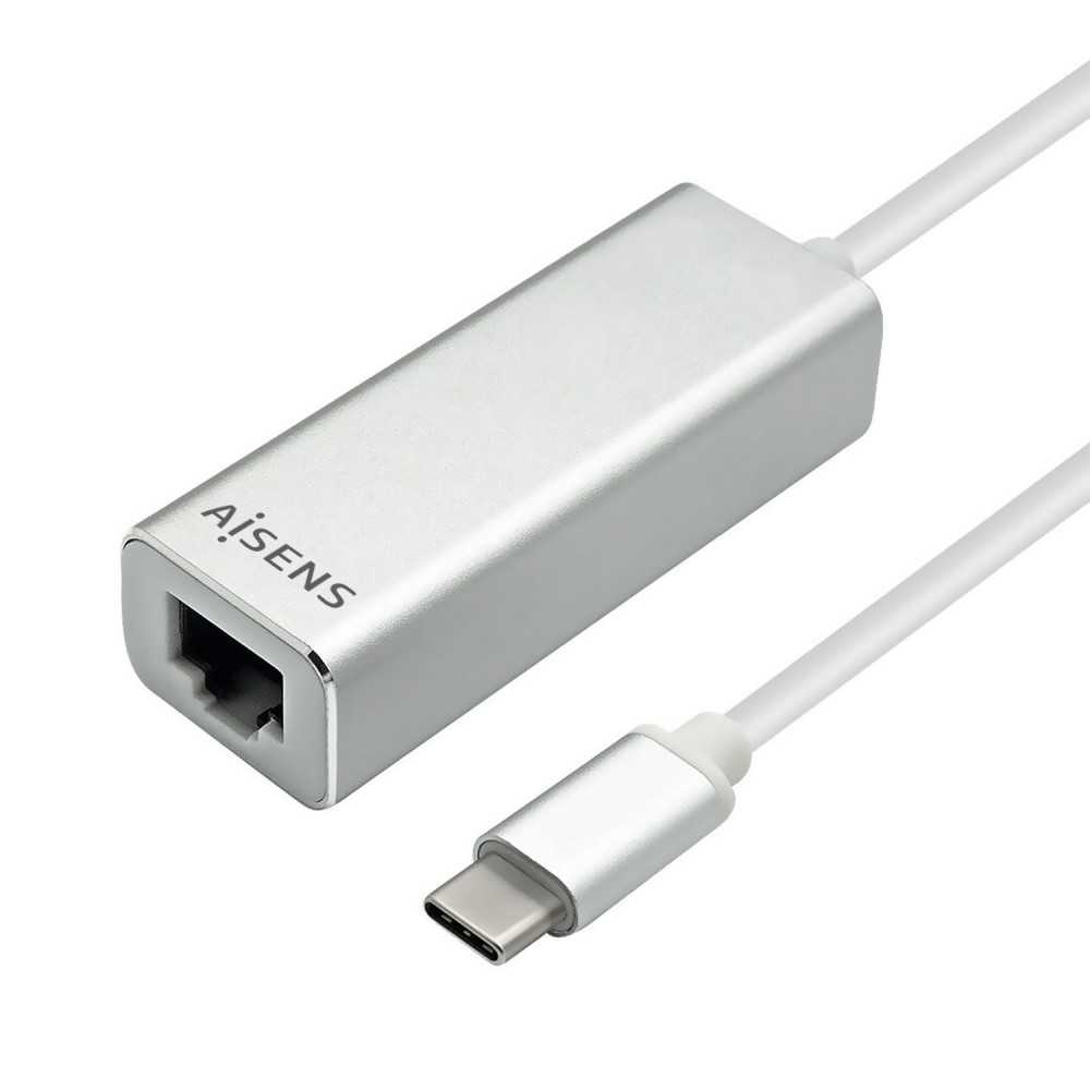 ADAPTADOR RED AISENS USB 3.1 GEN1 USB-CM RJ45H 1000MBPS 15CM A109-0341