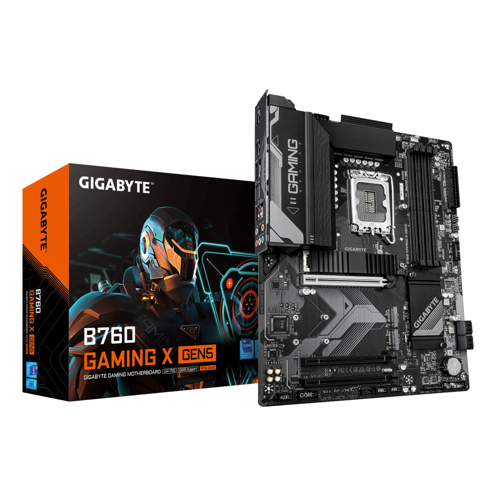 PB S1700 GIGABYTE B760 GAMING X 4DDR5 PCIE4 4SATA3 M2 LAN HDMI DP ATX