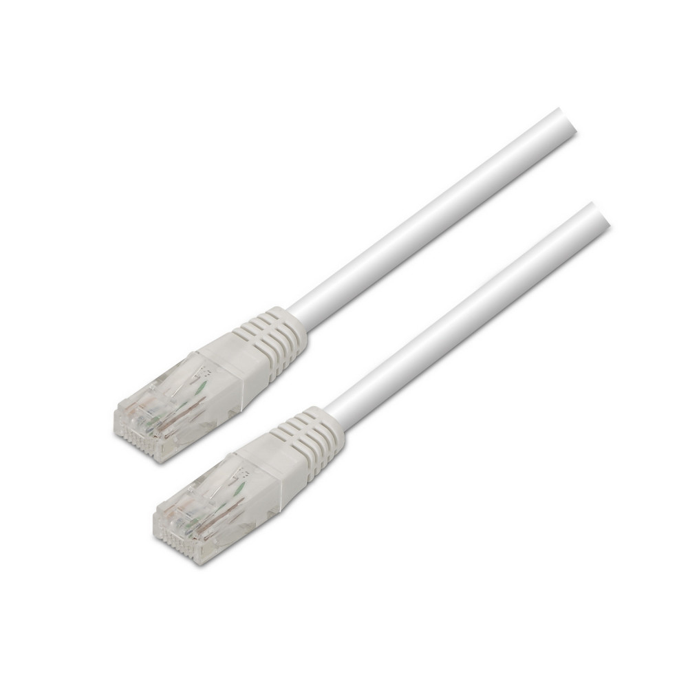 CABLE RED LATIGUILLO RJ45 CAT.6 UTP AWG24 BLANCO 3.0M AISENS A135-0252