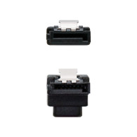 CABLE SATA DATOS ACODADO ANCLAJES 0.5 M NANOCABLE 10.18.0301