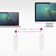 CABLE USB-C 2.0 3A USB-CM-USB-CM 1M NANOCABLE BLANCO 10.01.2301-W