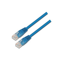 CABLE RED LATIGUILLO RJ45 CAT.5E UTP AWG24 AZUL 2.0M AISENS A133-0192