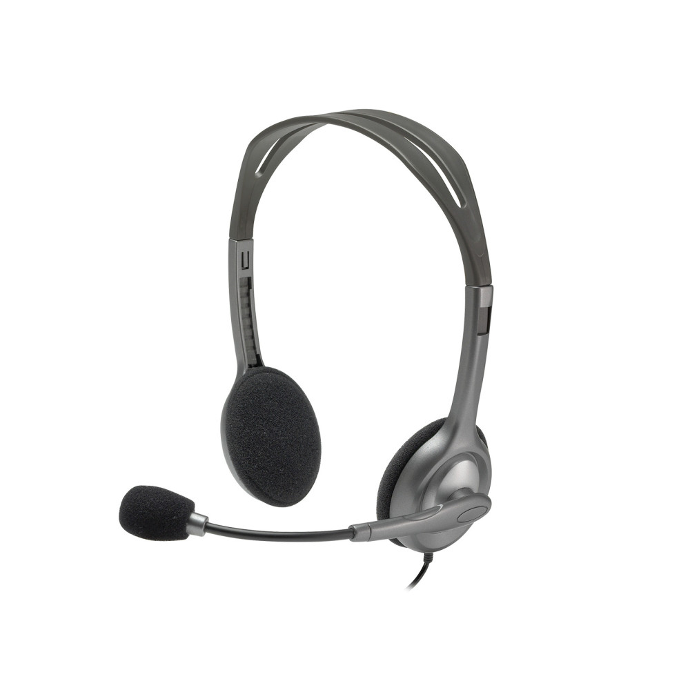 AURICULAR LOGITECH DIADEMA MICROFONO H110 981-000271