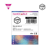 CABLE RED LSZH CAT.7 600MHZ SFTP PIMF AWG23 305 M NANOCABLE 10.20.1700-305