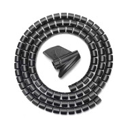 ORGANIZADOR DE CABLE EN ESPIRAL 25MM NEGRO 1.0M AISENS A151-0406