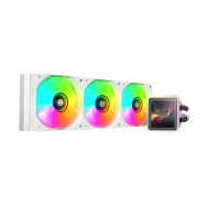 VENTILADOR SISTEMA REFRIGERACION LIQUIDA MARS GAMING MLVISIONPRO360 BLANCO