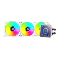 VENTILADOR SISTEMA REFRIGERACION LIQUIDA MARS GAMING MLVISIONPRO360 BLANCO