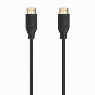 CABLE HDMI V2.0 PREMIUM ALTA VELOCIDAD 4K60HZ AM-AM NEGRO 1.5M AISENS A120-0723