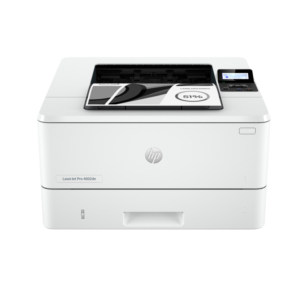 IMPRESORA HP LASERJET MONOCROMO Pro 4002DN BLANCA 2Z605F