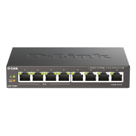 SWITCH D-LINK 8P DGS-1008P E 10 100 1000 4P PoE SOHO