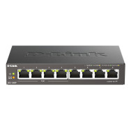 SWITCH D-LINK 8P DGS-1008P E 10 100 1000 4P PoE SOHO