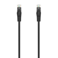 CABLE RED LATIGUI. RJ45 LSZH CAT.6A 500 MHZ UTP AWG24 NEGRO 25CM AISEN A145-0584