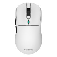 RATON COOLBOX INALAMBRICO GAMING W03 WHITE RECARGABLE TIPO-C USB
