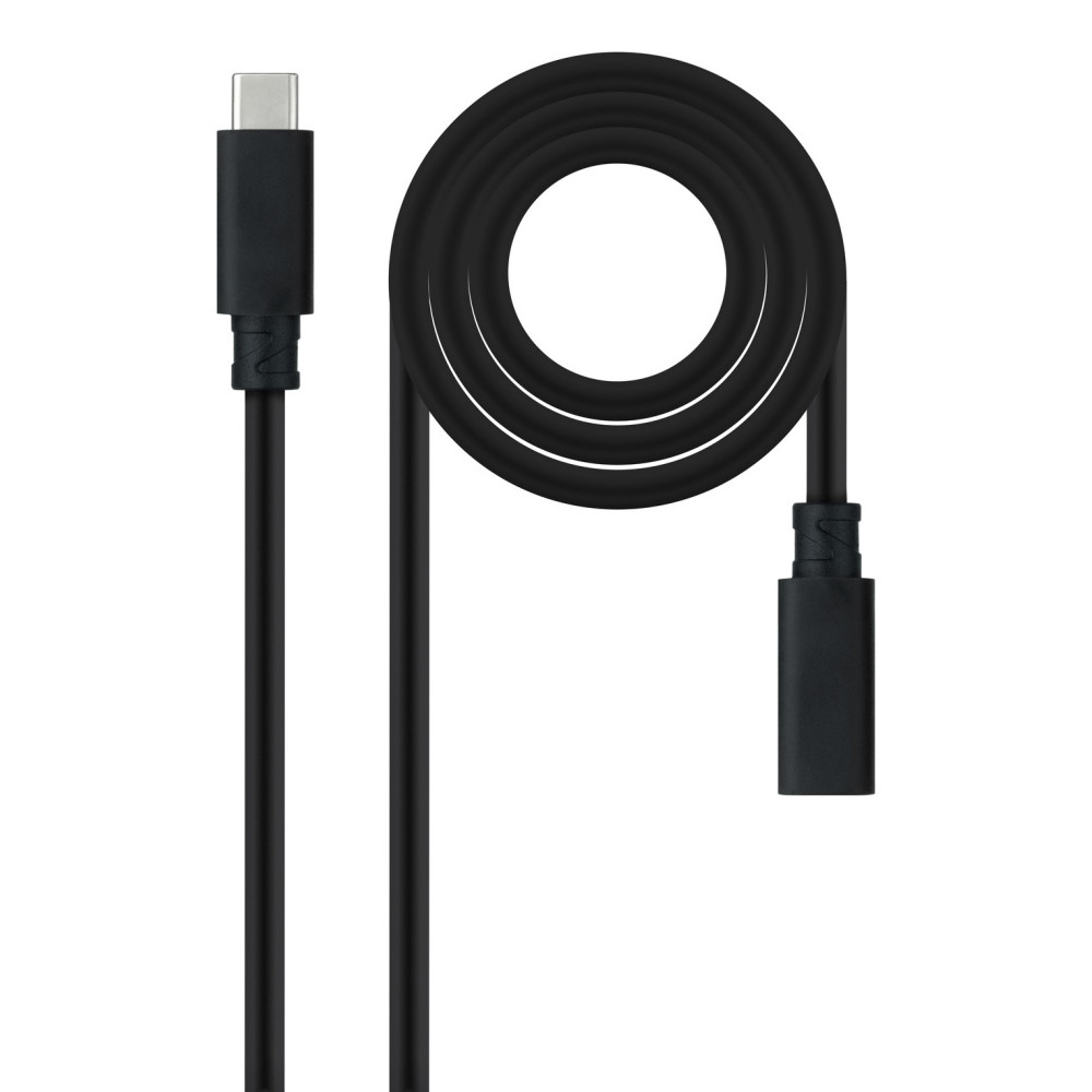 CABLE USB 3.2 GEN2x2 100W 4K 60Hz USB-C M H 0.5 M NANOCABLE 10.01.4500