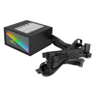 FUENTE DE ALIMENTACION 750W AEROCOOL MIRAGE GOLD 750 RGB LED 80 PLUS GOLD
