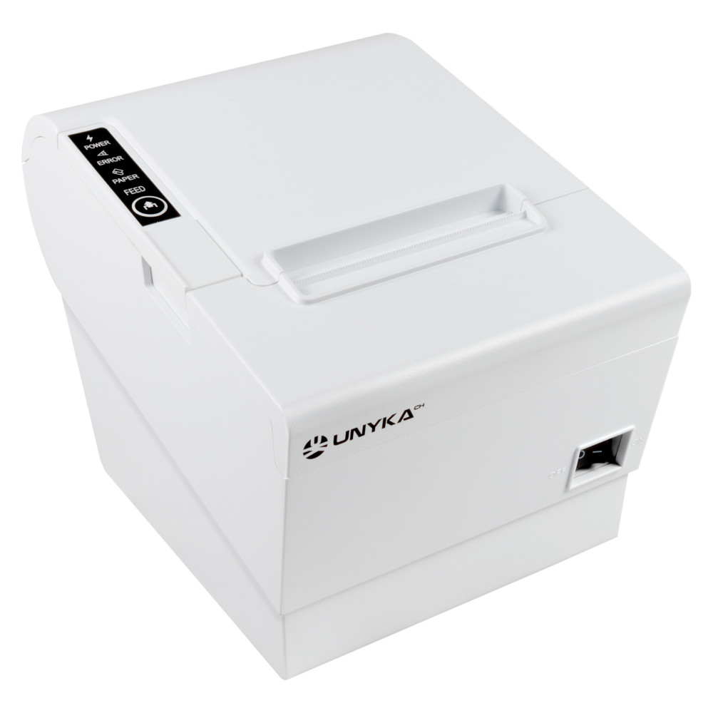 IMPRESORA TICKET UNYKA USB White INTERFACES  USB RJ12 RJ11 y LAN UK56009W