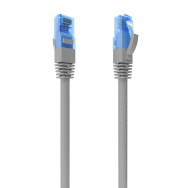 CABLE RED LATIGUILLO RJ45 CAT.6 UTP AWG26 CCA GRIS 20M AISENS A135-0784