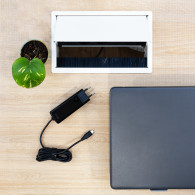CARGADOR PORTATIL 45W TOOQ GAN USB-C PD CUBICO NEGRO TQLC-USBCGAN90PD-C