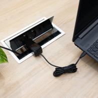 CARGADOR PORTATIL 45W TOOQ GAN USB-C PD CUBICO NEGRO TQLC-USBCGAN90PD-C