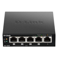SWITCH D-LINK 5P DGS-1005P E 10 100 1000 4P PoE SOHO