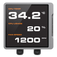 Cougar Ref. Liq Poseidon Vistek Pro ARGB 360 Black