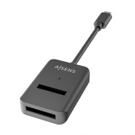 DOCK AISENS USB-C M.2 NGFF SATA NVME A USB3.1 GEN2 NEGRA ASUC-M2D011-BK