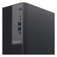CAJA MICRO-ATX SEMITORRE NUMEN 500 PRO 4USB 1TYPEC (SIN FUENTE) NEGRA 52115