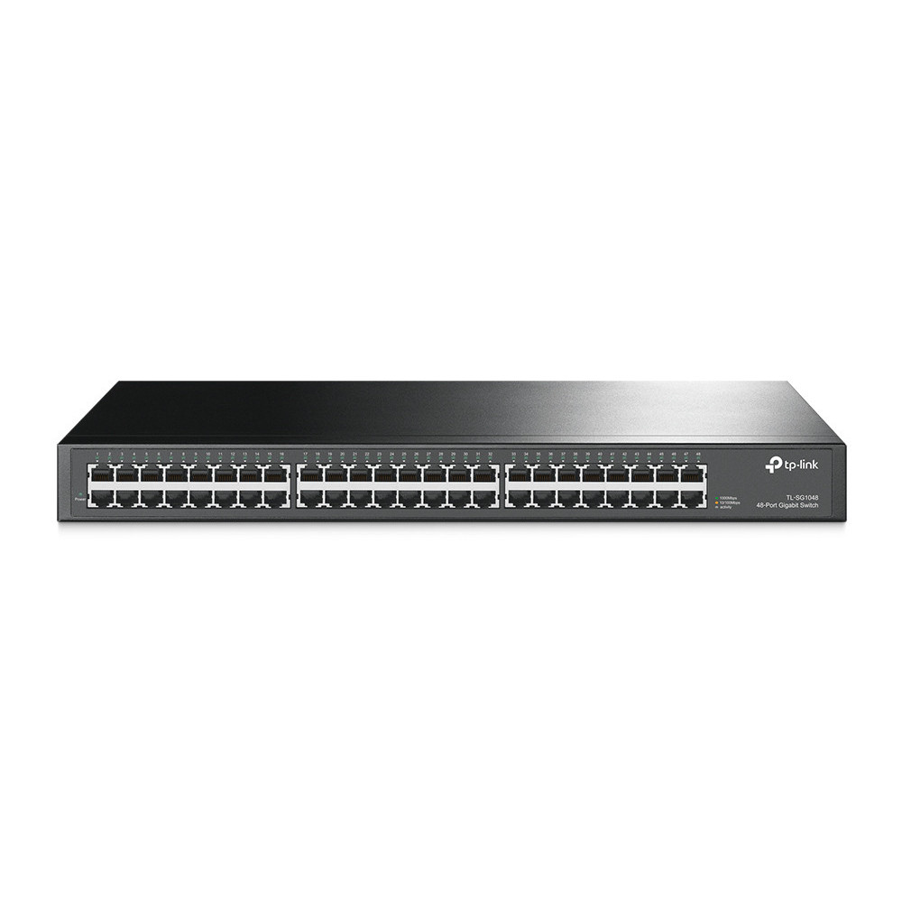SWITCH TP-LINK 48P TL-SG1048 10 100 1000 RACK 19