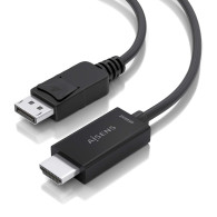 CABLE CONVERSOR DISPLAYPORT A HDMI 4K60HZ DPM-HDMIM NEGRO 0.6M AISENS A125-0891