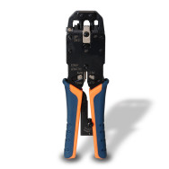 TENAZA METALICA DE CRIMPAR RJ10 RJ11 RJ12 RJ45 CARRACA AISENS A142-0311