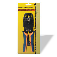 TENAZA METALICA DE CRIMPAR RJ10 RJ11 RJ12 RJ45 CARRACA AISENS A142-0311
