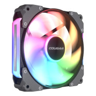 Ventilador Cougar Apolar 120 ARGB Triple Pack Negro Modular