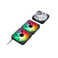 VENTILADOR CAJA ADICIONAL 12 ABYSM GAMING ARCLIGHT2.0 ARGB NEGRO PACK3 AB311001B