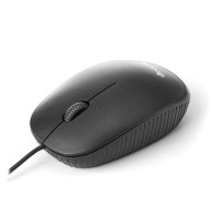 RATON NGS USB OPTICAL WIRED MOUSE FLAME BLACK